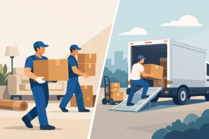 Déménageur ou location camion: que choisir?