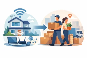 Choisir son internet maison avant un déménagement