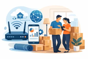 Comment coordonner Internet avant l’emménagement