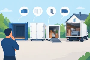 Quel conteneur camion déménagement choisir?
